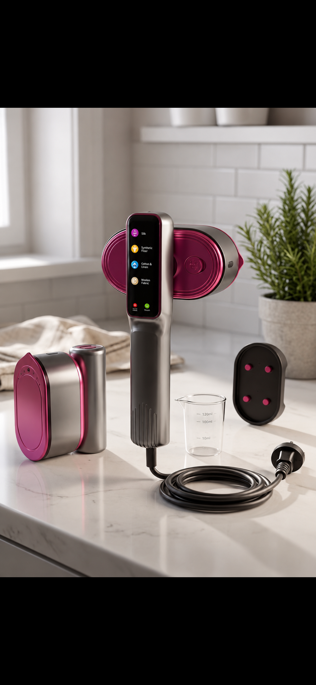 CoolTnest — Défroisseur Vapeur Portatif Intelligent