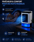 Rafraîchisseur d’air portable ,silencieux & économique .